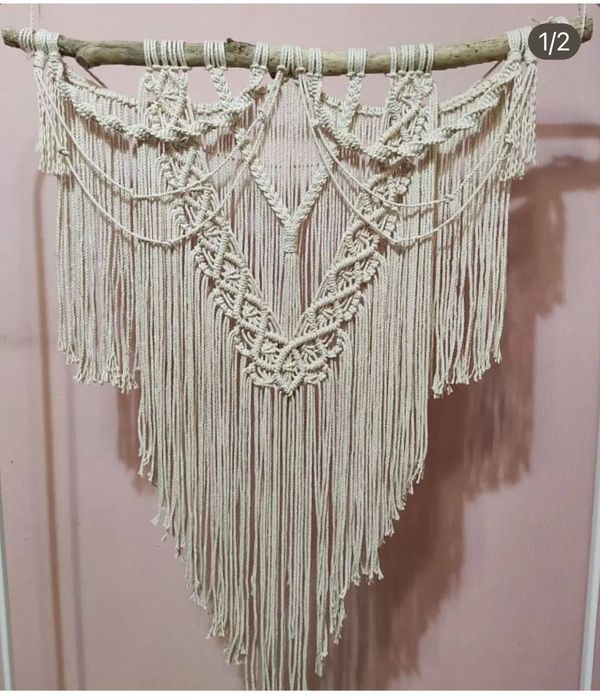 Картина макраме ручная работа