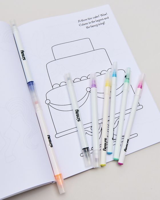 SINSAY НОВИ Флумастери-12 цвята