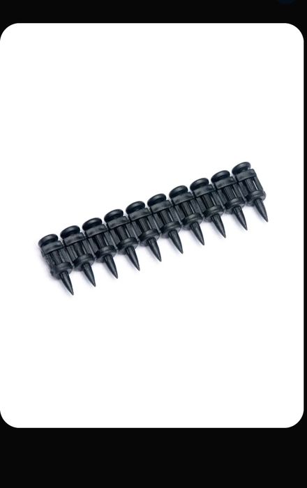 Гвозди по бетону кованые. Для газовых монтажные пистолет. Toua