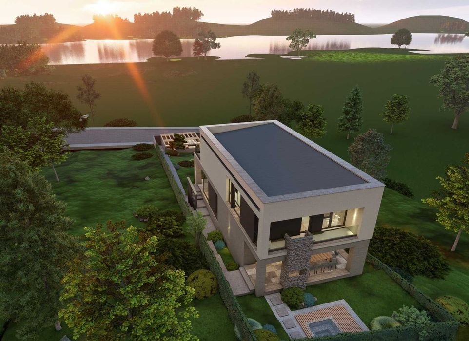 Vand Casa - Vila in Campenesti peste drum de Lac