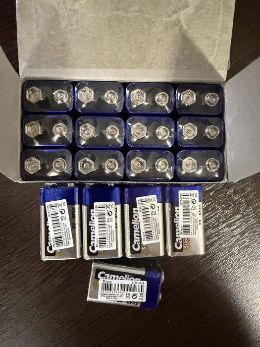 Крона батарейки Camelion 6F22 9V