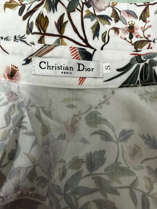 Платье цветочное Dior