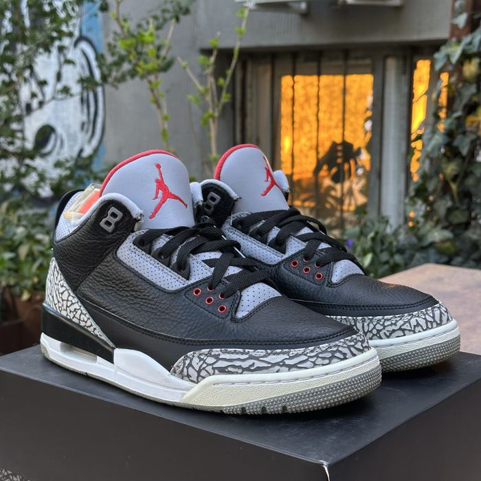 Jordan Retro 3 Black Cement - 44 EU