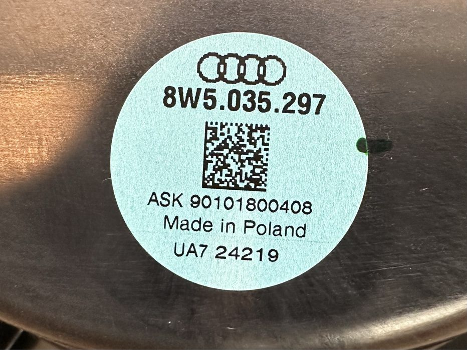 Sistem audio Bang Olufsen Audi A4 B9, A5 8W