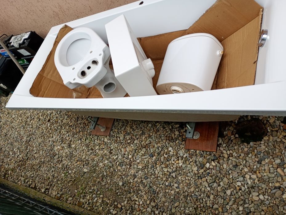Set sanitare pentru baie completa