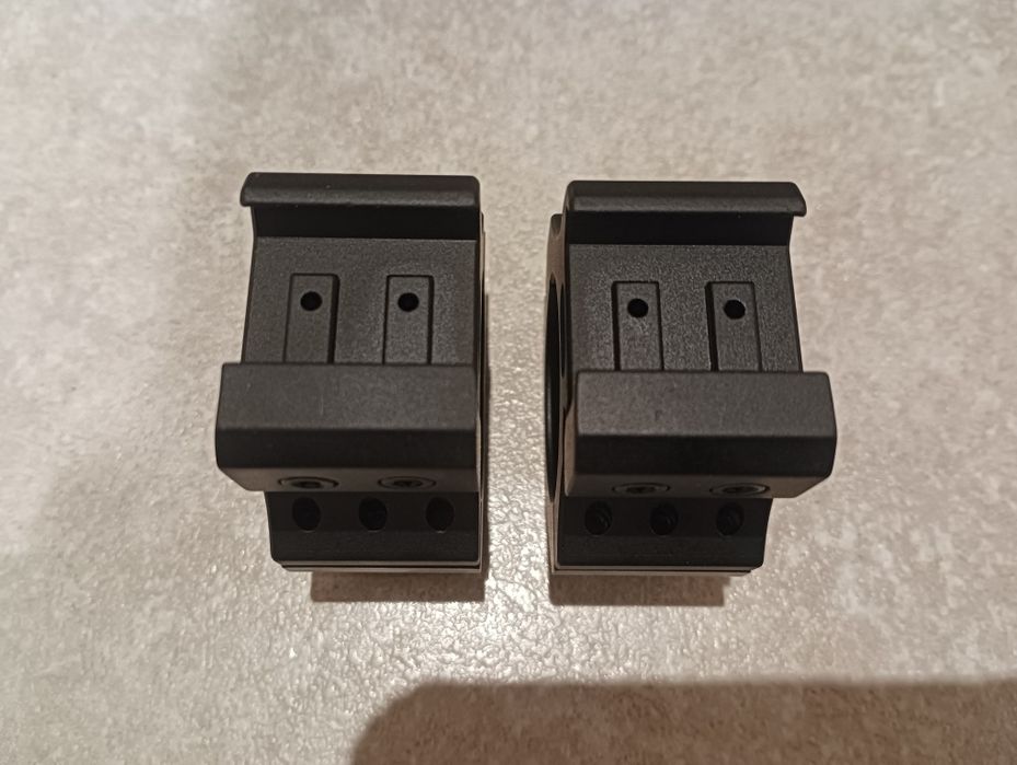 Рингове 30мм за оптика пикатини picatinny weaver база монтаж монтажи м