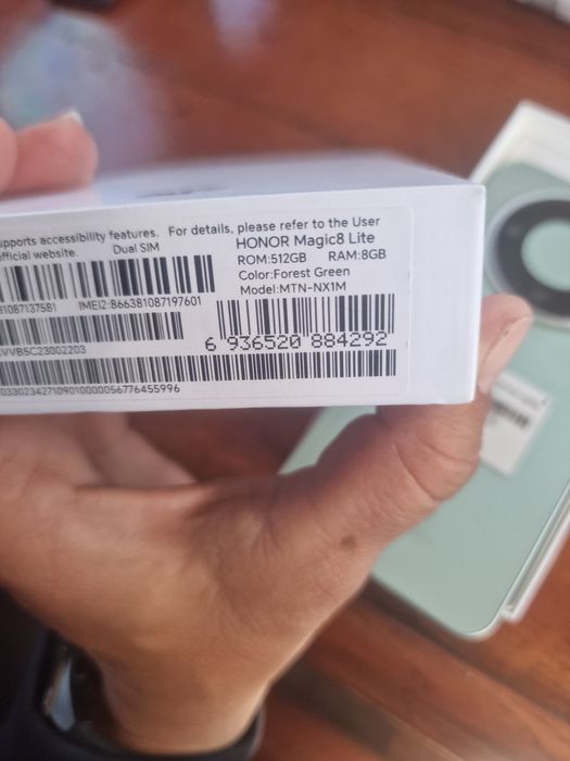 Honor magic8 lite нов