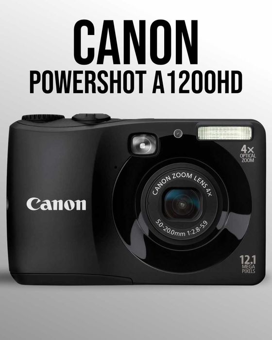 Цифровой фотик/мыльница Canon PowerShot A1200HD