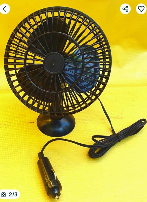 Ventilator auto 12 V BOTTARI NOU - 60 Lei