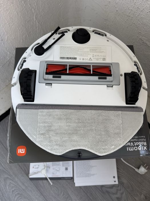 Прахосмукачка Робот + Станция Xiaomi Robot Vacuum H40 10000Pa за Сухо и Мокро Почистване, App, WiFi!