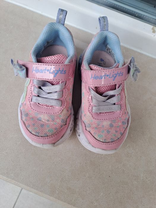 Маратонки Skechers flutter heart lights