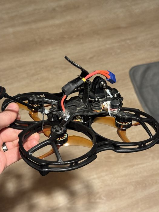 Drona CineLog35 FPV cinewhoop 4s cu Digital, TBS Tracer si baterii