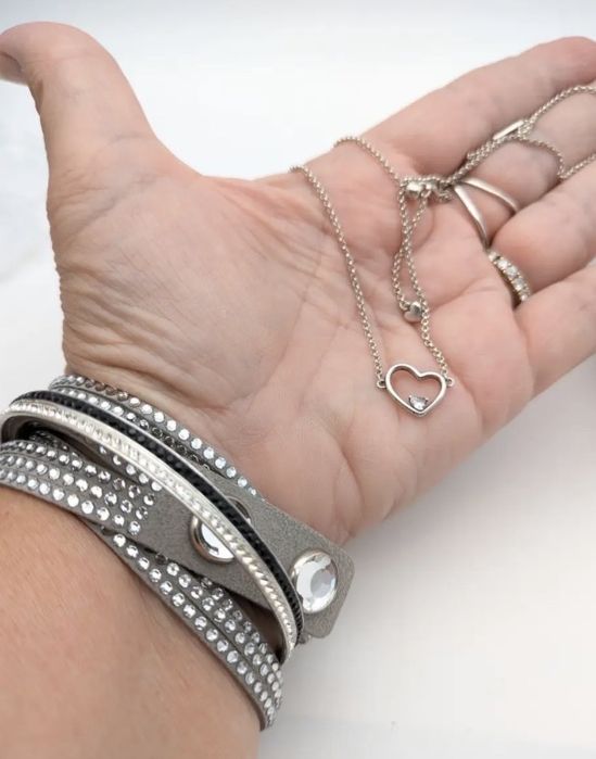 Колие Pandora със сърце