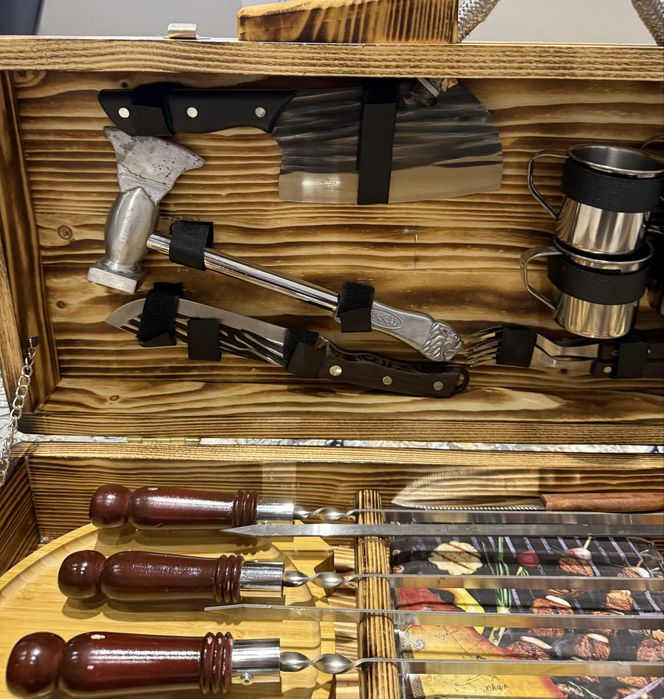 Shashlik tayyorlash uchun toʻplam