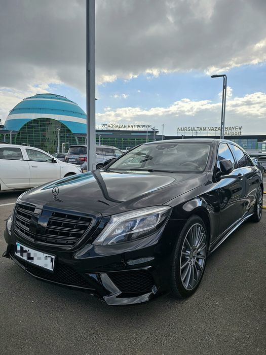 Mercedes s500 w222 без водителя или с водителем прокат аренда Астана