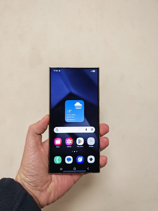 Samsung S24 Ultra Cream 256GB Stare foarte buna totul original