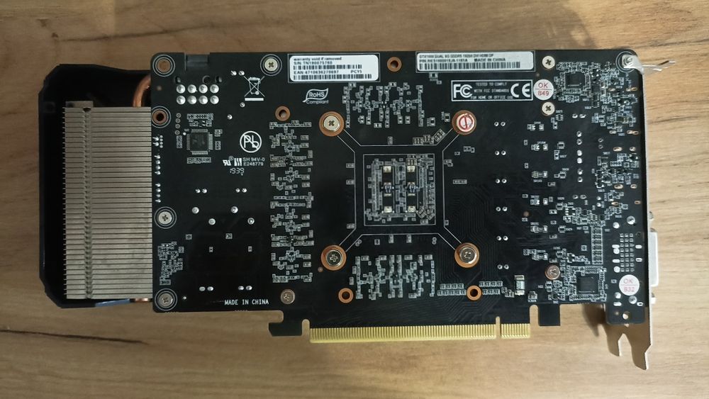 Palit Geforce GTX 1660 видеокарта