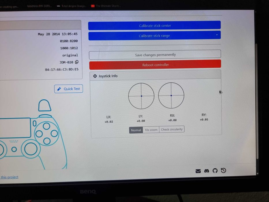 Manete controler Ps4 perfect funcțională