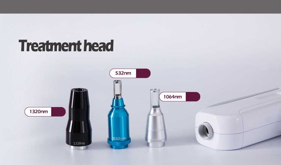 Портативный лазер Nd Yag для удаления татуировок