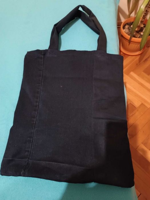 Дънкова  торба с джоб