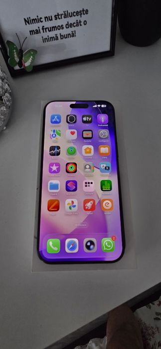 BLACK...neverloked iphone 16 pro max 512gb PACHET COMPLET