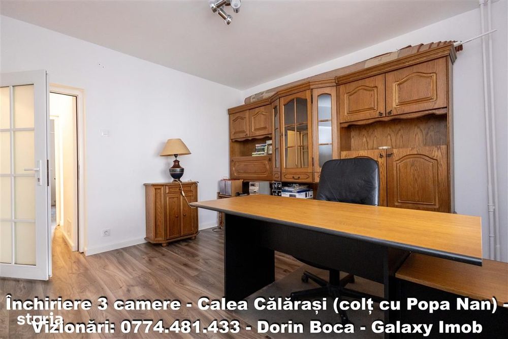Inchiriere apartament 3 Camere - NEMOBILAT - Calea Calarasilor