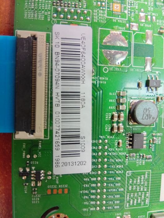 Banda led x2 TV W40484, sursa TNPA6699, mainboard TNPH1197, Panasonic