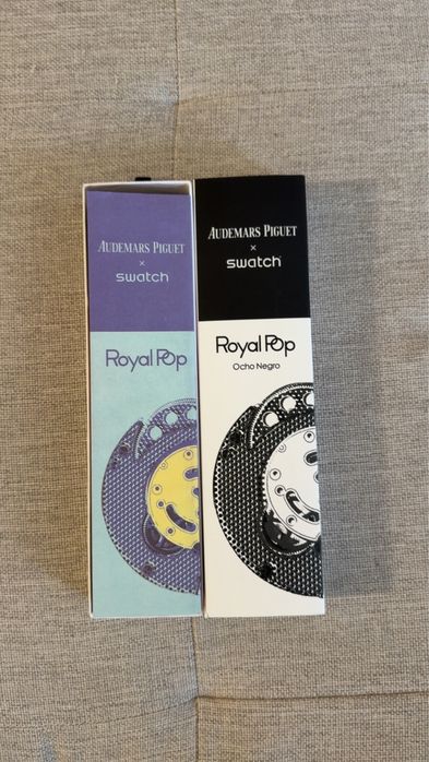 AP x Swatch Ocho Negro Чисто Нов