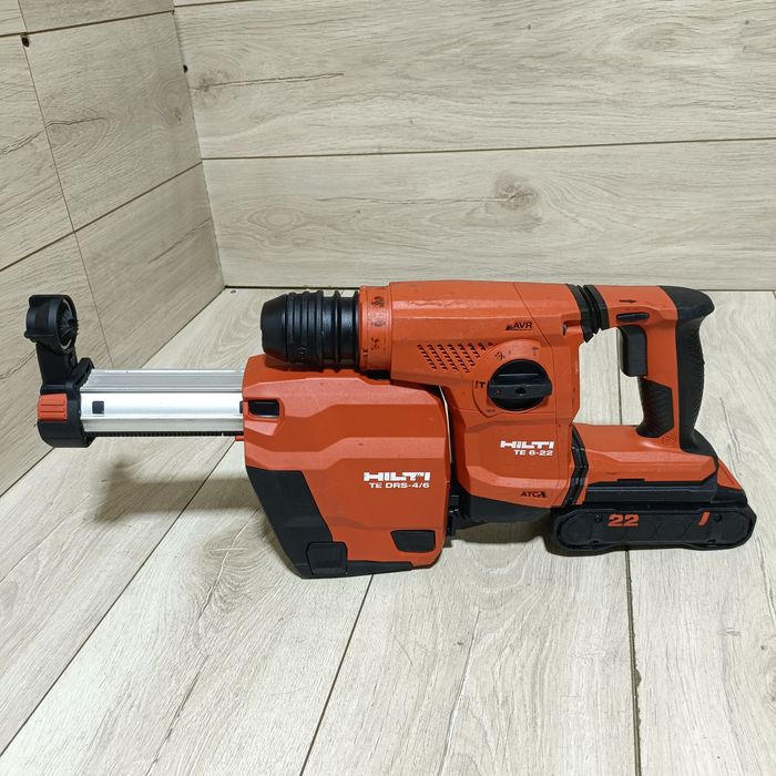 Rotopercutor sds plus Hilti TE6 22 Nuron cu aspirator de praf
