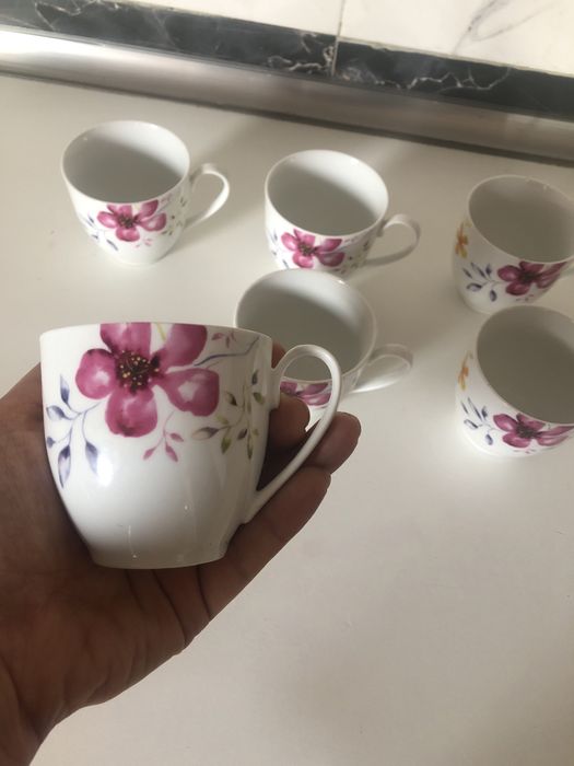 Set cesti cu imprimeuri florale