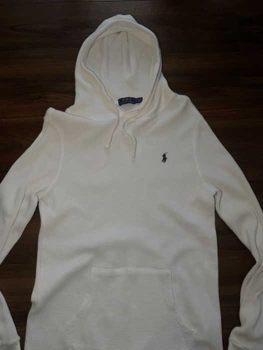 суичър  Polo Ralph Lauren – Waffle Knit Hoodie