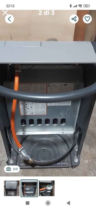 Soba pe gaz catalitica