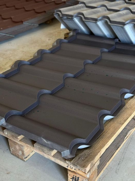 Кровля, Матовая металлочерепица, металлочерепица на кровлю