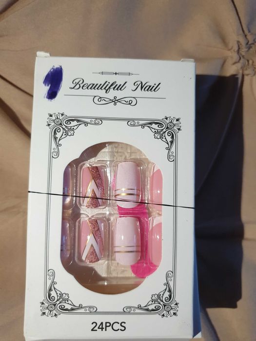 Set  nr 2 unghii false tips ieftin