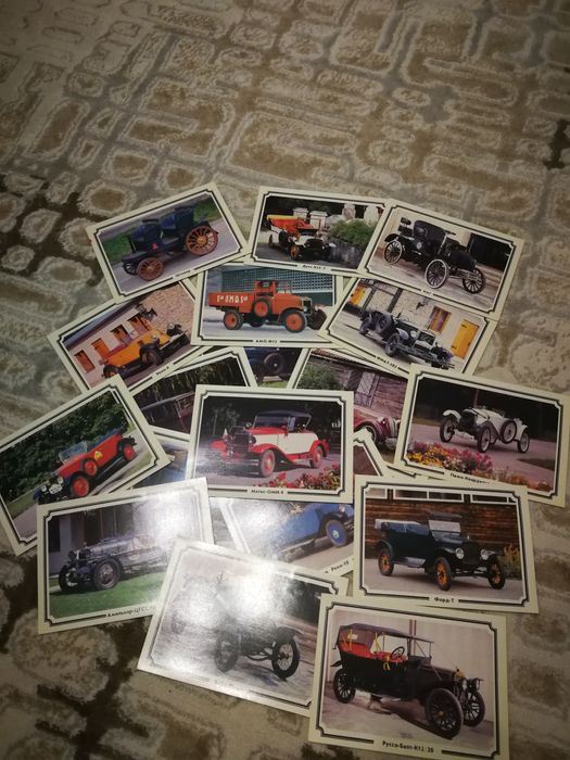 Продам открытки ретро автомобилей