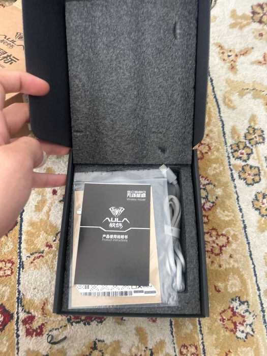 Мышь AULA cs580 белый