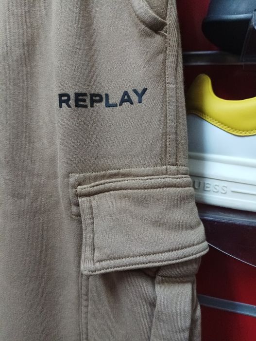 Оригинално долнище Replay L , XL , XXL ново мъжко памучно анцуг реплей