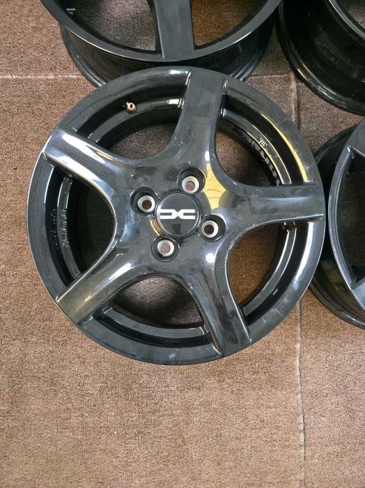 4 Jante Aliaj 4x100 15'' 5.5J ET 40 - Renault Clio Twingo / Dacia Logan Sandero Dokker