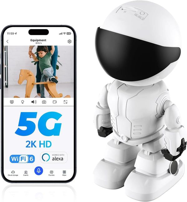 Интелигентна робот Wi-Fi камера с движение и аудио / SMK022/