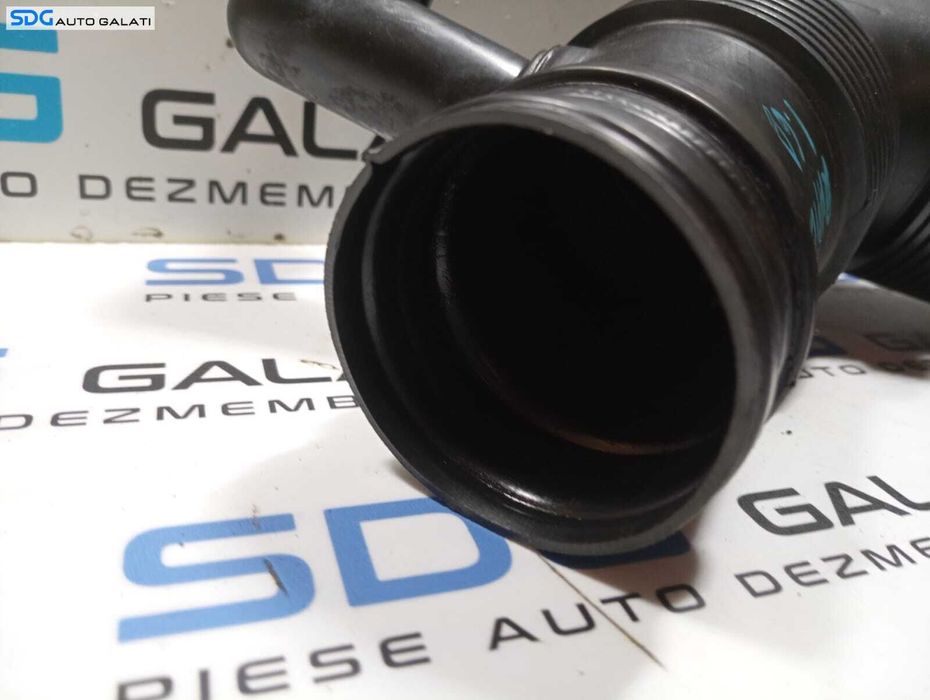 Furtun Conducta Tub Tubulatura Admisie Aer Turbo Turbina Turbosuflanta Volkswagen Polo 6R 1.6 TDI CAY 2009 - 2017 Cod 6R0129654 6R0129654C [M4026]