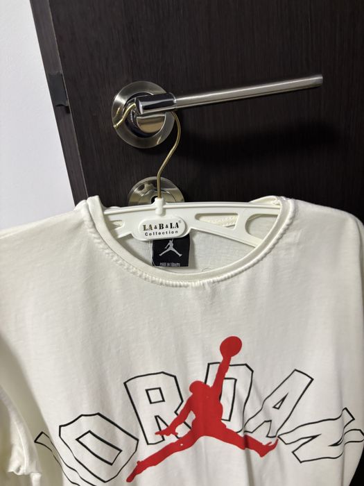 Tricou Jordan alb – mărimea S, nou fără etichetă