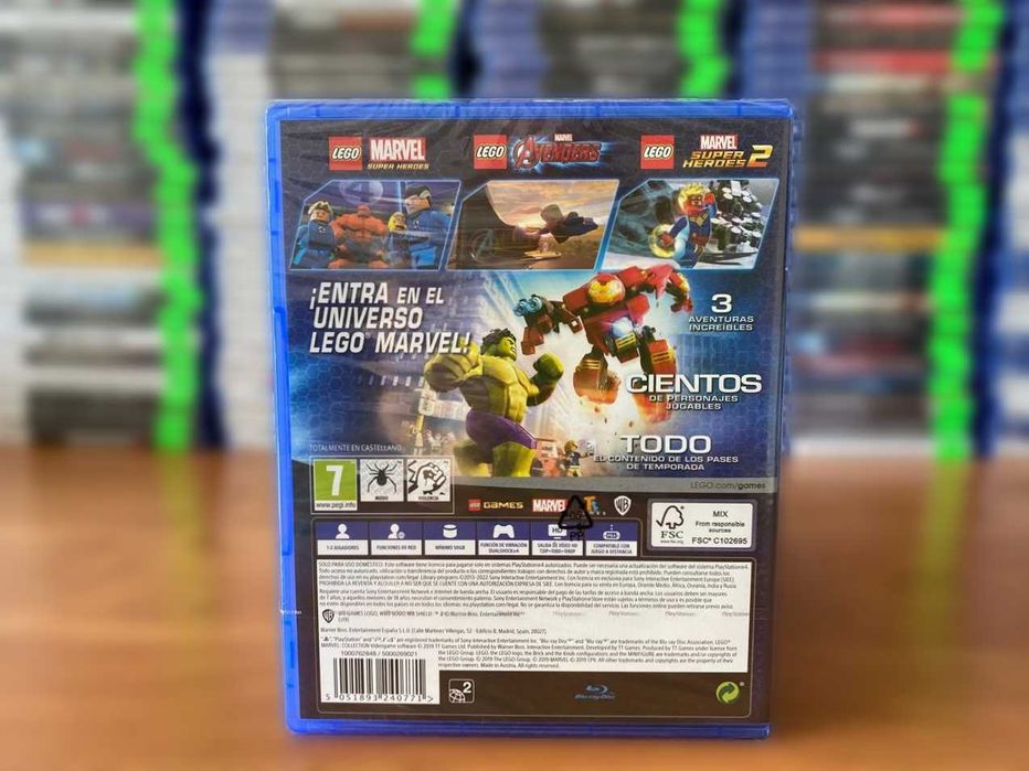 НОВЫЙ LEGO Marvel Collection / Лего Марвел Коллекция PS4/PS5