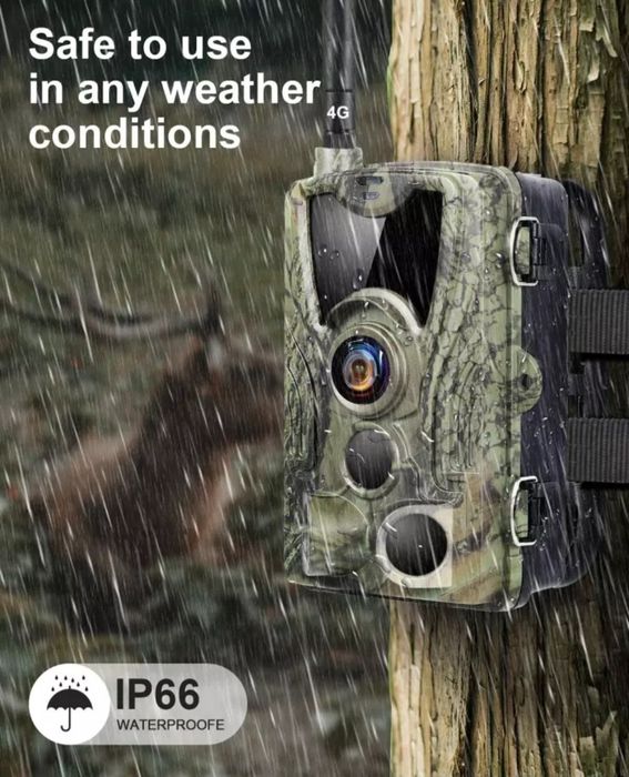 Ловна Камера с MМS/eMail записва изпраща с инфраред за нощно виждане