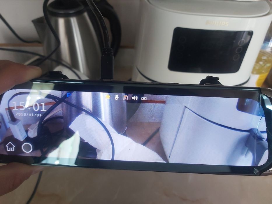 camera auto video tip oglinda