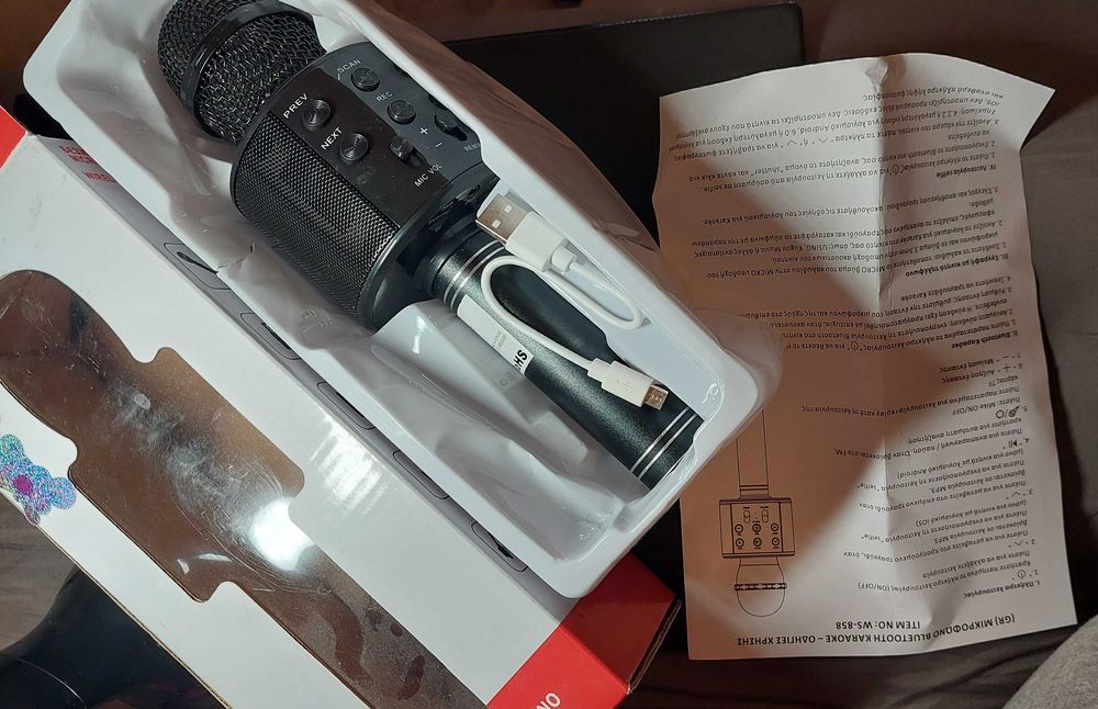 microfon cu boxa 5w 1200mAh