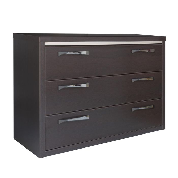 Vand Dormitor complet Allegro wenge+saten lucios, 5 piese , 25C