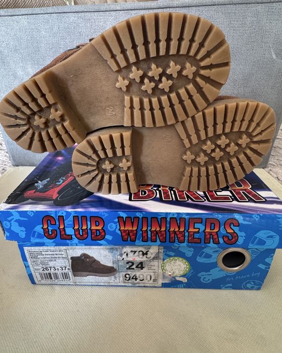 Ботинки зимние натуралка