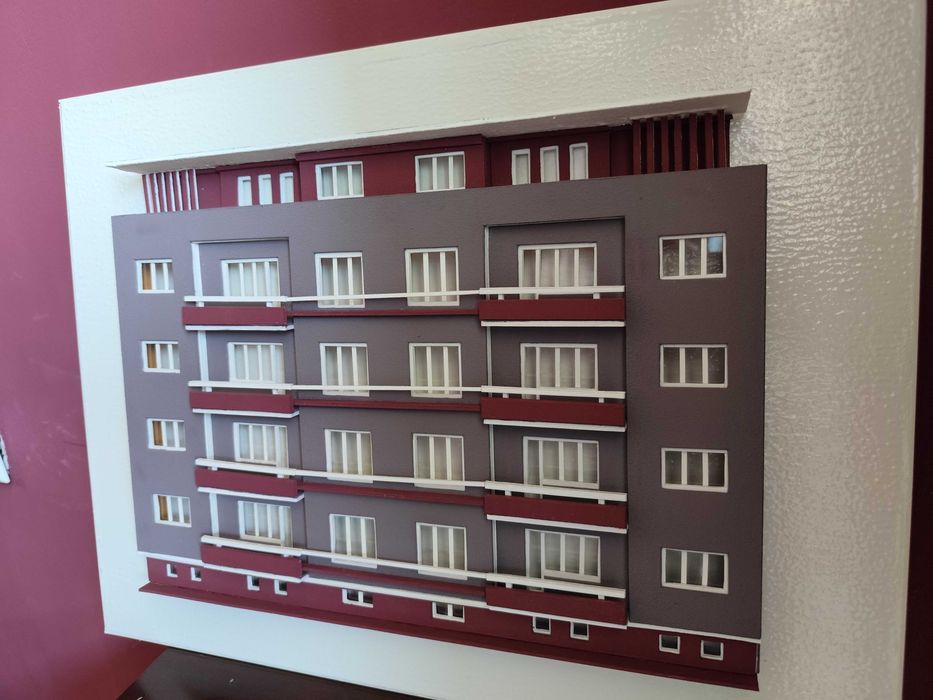 Макет на Соц блок , фасада 2