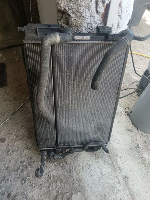 RADIATOR APA/ AC CLIMA/ INTERCOOLER SEAT LEON, VW GOLF 7, SKODA OCTAVIA 1.6 TDI 2016 5q0121251ec, 5q0816411al