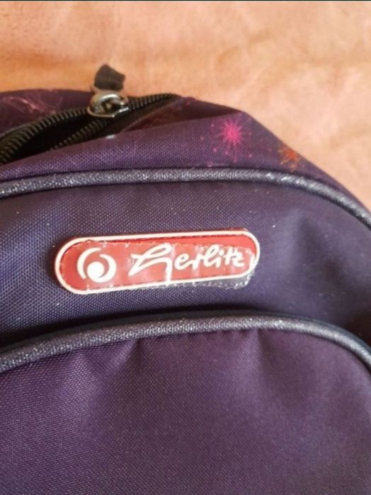 Rucsac nou 7l herlitz ghiozdan scoala fete fata fetita Herlit Queen